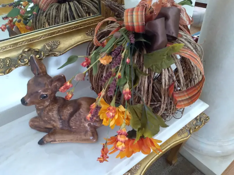 Fall decor in house